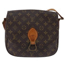 LOUIS VUITTON Monogram Saint Cloud GM Shoulder Bag M51242 LV Auth 145302-13