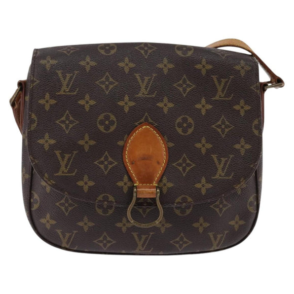 LOUIS VUITTON Monogram Saint Cloud GM Shoulder Bag M51242 LV Auth 145302