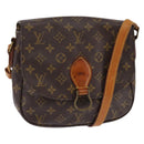 LOUIS VUITTON Monogram Saint Cloud GM Shoulder Bag M51242 LV Auth 145303-1