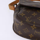 LOUIS VUITTON Monogram Saint Cloud GM Shoulder Bag M51242 LV Auth 145303-15