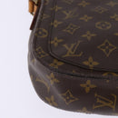 LOUIS VUITTON Monogram Saint Cloud GM Shoulder Bag M51242 LV Auth 145303-17