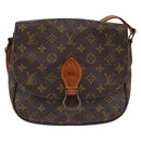 LOUIS VUITTON Monogram Saint Cloud GM Shoulder Bag M51242 LV Auth 145303-13