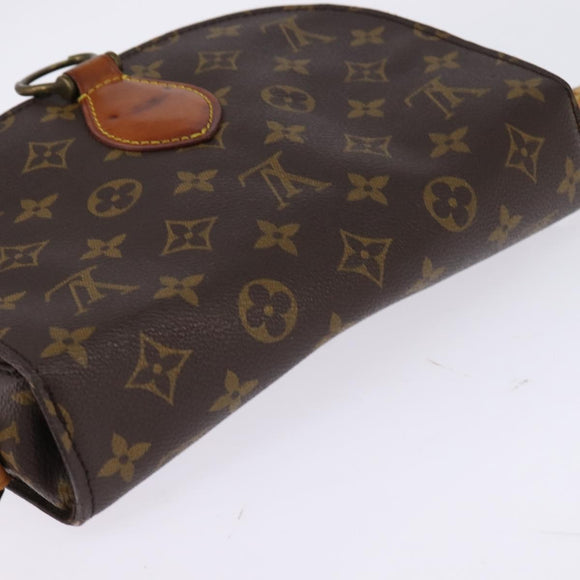 LOUIS VUITTON Monogram Saint Cloud GM Shoulder Bag M51242 LV Auth 145303