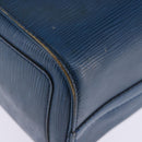 LOUIS VUITTON Epi Speedy 25 Hand Bag Toledo Blue M43015 LV Auth 145306-16
