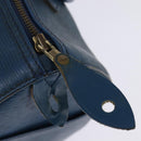 LOUIS VUITTON Epi Speedy 25 Hand Bag Toledo Blue M43015 LV Auth 145306-9