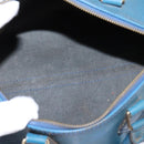 LOUIS VUITTON Epi Speedy 25 Hand Bag Toledo Blue M43015 LV Auth 145306-10