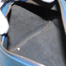 LOUIS VUITTON Epi Speedy 25 Hand Bag Toledo Blue M43015 LV Auth 145306-21