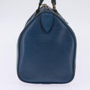 LOUIS VUITTON Epi Speedy 25 Hand Bag Toledo Blue M43015 LV Auth 145306-3