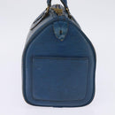LOUIS VUITTON Epi Speedy 25 Hand Bag Toledo Blue M43015 LV Auth 145306-4