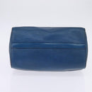 LOUIS VUITTON Epi Speedy 25 Hand Bag Toledo Blue M43015 LV Auth 145306-5