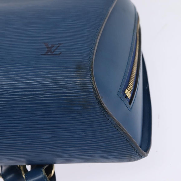 LOUIS VUITTON Epi Mabillon Backpack Blue M52235 LV Auth 145307