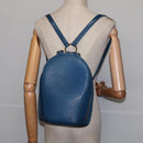 LOUIS VUITTON Epi Mabillon Backpack Blue M52235 LV Auth 145307-21