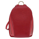 LOUIS VUITTON Epi Mabillon Backpack Castilian Red M52237 LV Auth 145308A-13