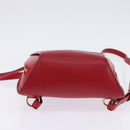 LOUIS VUITTON Epi Mabillon Backpack Castilian Red M52237 LV Auth 145308A-5