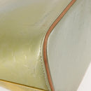 LOUIS VUITTON Monogram Vernis Houston Hand Bag Gris M91053 LV Auth 145309-14