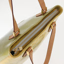 LOUIS VUITTON Monogram Vernis Houston Hand Bag Gris M91053 LV Auth 145309-7