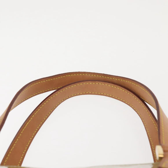 LOUIS VUITTON Monogram Vernis Houston Hand Bag Gris M91053 LV Auth 145309