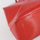 LOUIS VUITTON Monogram Vernis Wilshire Boulevard Bag Rose Pop M93643 Auth 145310-14