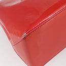 LOUIS VUITTON Monogram Vernis Wilshire Boulevard Bag Rose Pop M93643 Auth 145310-16