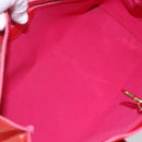 LOUIS VUITTON Monogram Vernis Wilshire Boulevard Bag Rose Pop M93643 Auth 145310-10