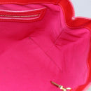 LOUIS VUITTON Monogram Vernis Wilshire Boulevard Bag Rose Pop M93643 Auth 145310-20