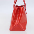 LOUIS VUITTON Monogram Vernis Wilshire Boulevard Bag Rose Pop M93643 Auth 145310-3