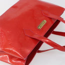 LOUIS VUITTON Monogram Vernis Wilshire Boulevard Bag Rose Pop M93643 Auth 145310-6