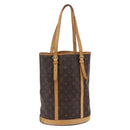 LOUIS VUITTON Monogram Bucket GM Shoulder Bag M42236 LV Auth 145314-1