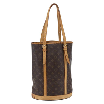 LOUIS VUITTON Monogram Bucket GM Shoulder Bag M42236 LV Auth 145314