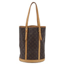LOUIS VUITTON Monogram Bucket GM Shoulder Bag M42236 LV Auth 145314-13