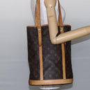 LOUIS VUITTON Monogram Bucket GM Shoulder Bag M42236 LV Auth 145314-22