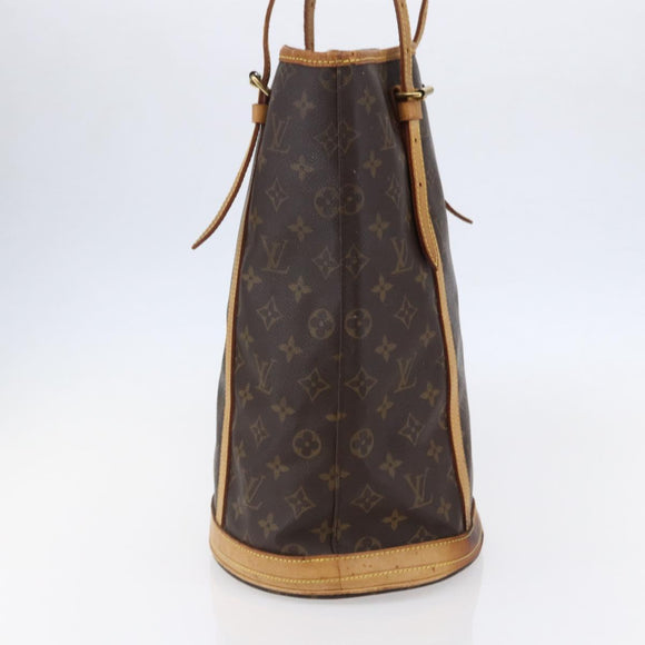 LOUIS VUITTON Monogram Bucket GM Shoulder Bag M42236 LV Auth 145314
