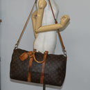 LOUIS VUITTON Monogram Keepall Bandouliere 45 Boston Bag M41418 LV Auth 145316-26