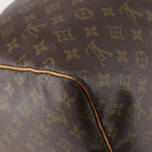 LOUIS VUITTON Monogram Keepall 55 Boston Bag M41424 LV Auth 145318