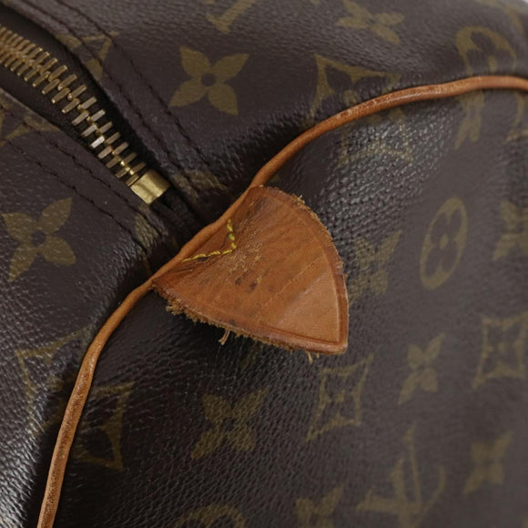 LOUIS VUITTON Monogram Keepall 55 Boston Bag M41424 LV Auth 145318