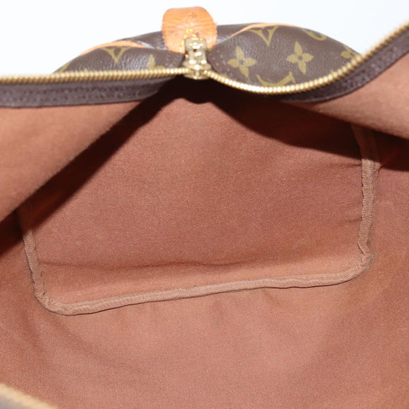 LOUIS VUITTON Monogram Keepall 55 Boston Bag M41424 LV Auth 145318