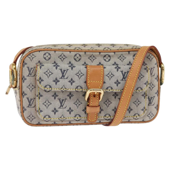 LOUIS VUITTON Monogram Mini Juliet MM Shoulder Bag Blue M92004 LV Auth 145320