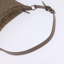 LOUIS VUITTON Monogram Satin Little Boulogne Hand Bag Beige M92143 Auth 145324-7