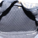 FENDI Zucca Canvas Boston Tas PVC Zwart Bruin Auth 145332-19