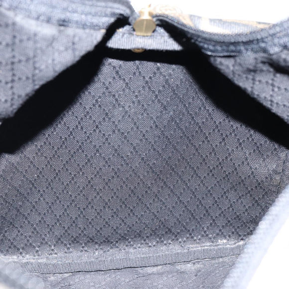 FENDI Zucca Canvas Boston Bag PVC Black Brown Auth 145332