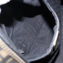 FENDI Zucca Canvas Boston Bag PVC Black Brown Auth 145332-12