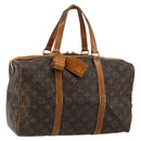 LOUIS VUITTON Monogram Sac Souple 35 Boston Bag M41626 LV Auth 145333-1