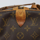 LOUIS VUITTON Monogram Sac Souple 35 Boston Bag M41626 LV Auth 145333-17