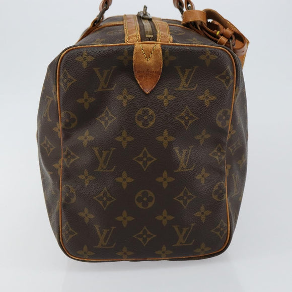 LOUIS VUITTON Monogram Sac Souple 35 Boston Bag M41626 LV Auth 145333