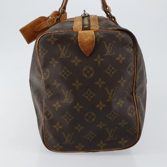 LOUIS VUITTON Monogram Sac Souple 35 Boston Bag M41626 LV Auth 145333