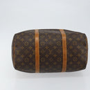 LOUIS VUITTON Monogram Sac Souple 35 Boston Bag M41626 LV Auth 145333-5
