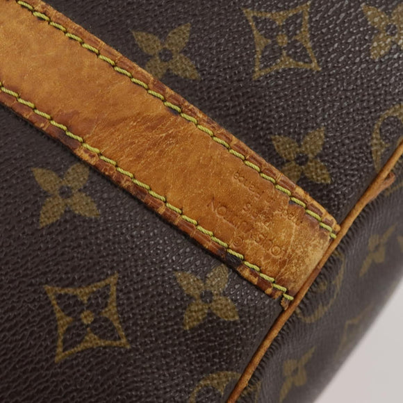 LOUIS VUITTON Monogram Keepall Bandouliere 55 Boston Bag M41414 LV Auth 145334