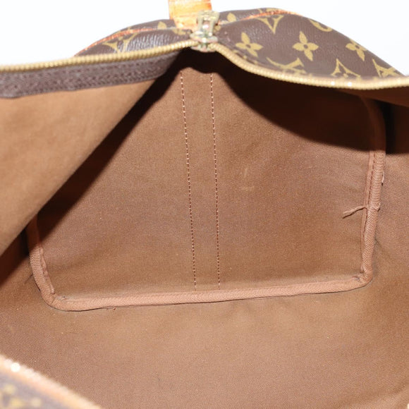 LOUIS VUITTON Monogram Keepall Bandouliere 55 Boston Bag M41414 LV Auth 145334