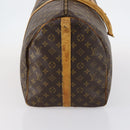 LOUIS VUITTON Monogram Keepall Bandouliere 55 Boston Bag M41414 LV Auth 145334-4