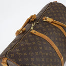 LOUIS VUITTON Monogram Keepall Bandouliere 55 Boston Bag M41414 LV Auth 145334-6